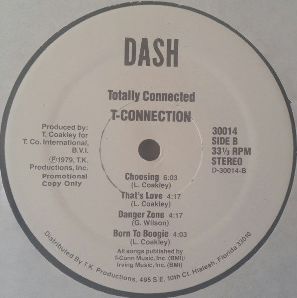 T-Connection : Totally Connected (LP, Album, Promo)