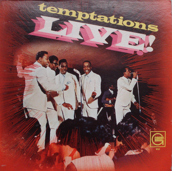 The Temptations : Temptations Live! (LP, Album, Mono)