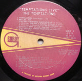 The Temptations : Temptations Live! (LP, Album, Mono)