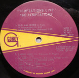 The Temptations : Temptations Live! (LP, Album, Mono)