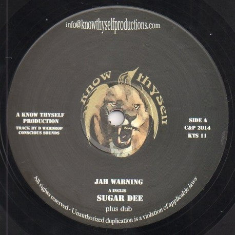 Sugar Dee : Jah Warning (10")