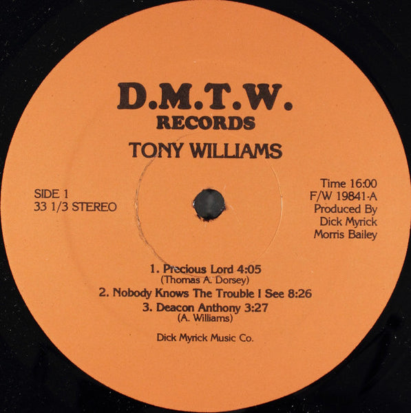 Tony Williams (4) : Tony Williams (LP)