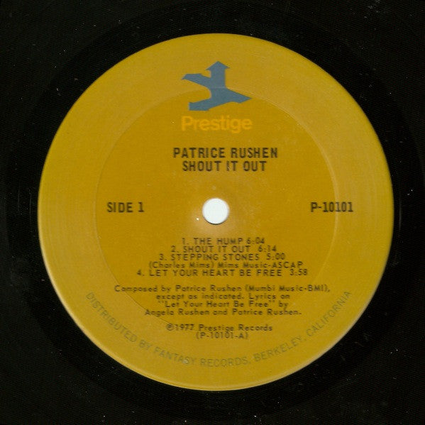 Patrice Rushen : Shout It Out (LP, Album, San)