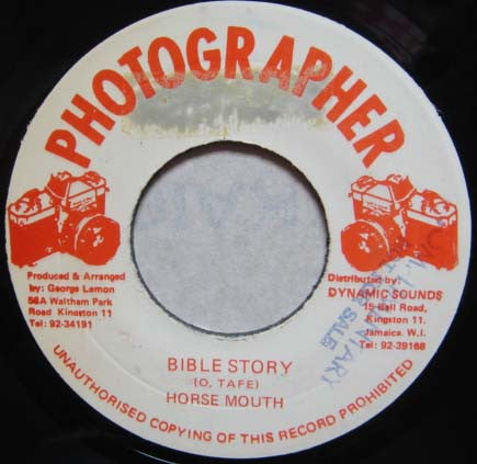 Horsemouth : Bible Story (7", Single)