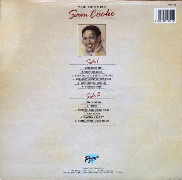 Sam Cooke : The Best Of Sam Cooke (LP, Comp, RE)