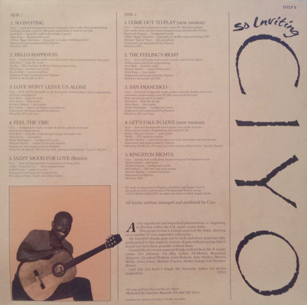 Ciyo : So Inviting (LP, Album)