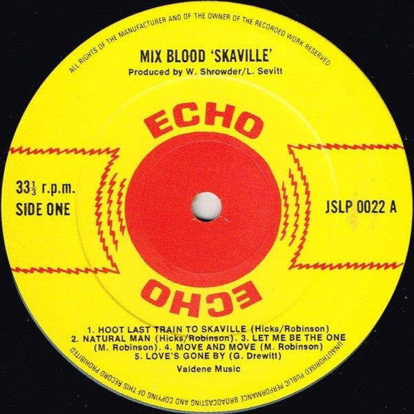 Mix Blood* : Skaville (LP, Album)