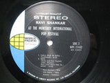 Ravi Shankar : Ravi Shankar At The Monterey International Pop Festival (LP, Album, San)