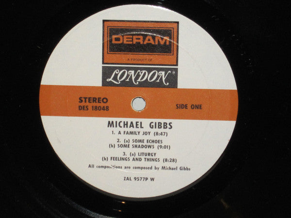Michael Gibbs : Michael Gibbs (LP, Album)
