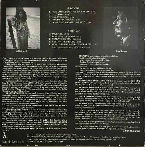 Valli Scavelli : Floating (LP, Album)