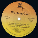 Wu-Tang Clan : Protect Ya Neck (12")