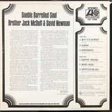 Brother Jack McDuff & David Newman* : Double Barrelled Soul (LP, Album, RP, PR)