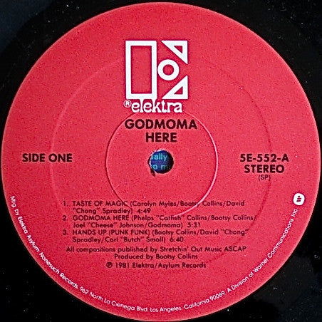 Godmoma : Here (LP, Album)