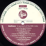 Galliano : In Pursuit Of The 13th Note (LP, Album)
