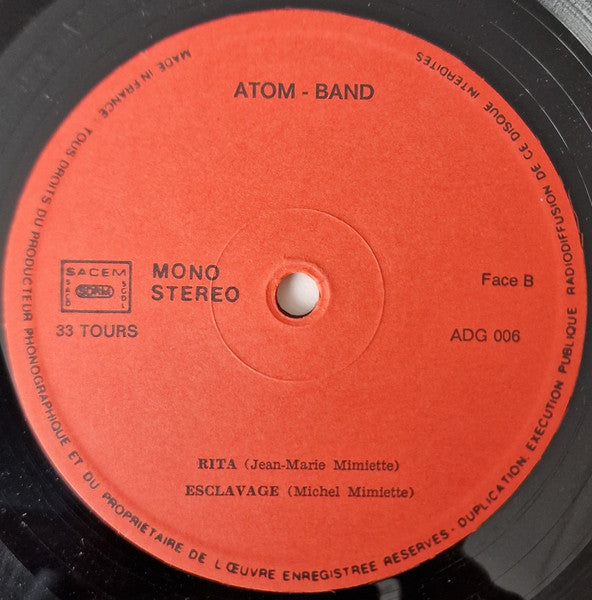 Atom Band : Atom Band (LP, Album)
