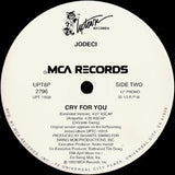 Jodeci : Cry For You (12", Single, Promo)