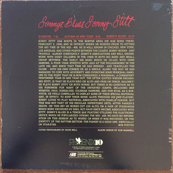 Sonny Stitt : Sonny's Blues (LP)