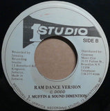 Clement "Coxsone" Dodd & Junior Muffin / Monty Alexander And The Cyclones : Ram Dance Man / Stak Is Back (7", Single, M/Print, RE)