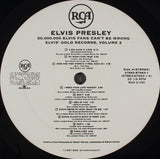 Elvis Presley : 50,000,000 Elvis Fans Can't Be Wrong - Elvis' Gold Records - Volume 2 (LP, Comp, RE, RM)