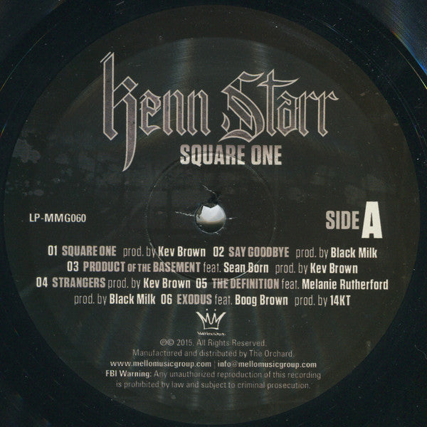 Kenn Starr : Square One (LP, Album)