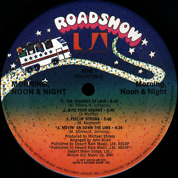 Morning, Noon & Night : Morning, Noon & Night (LP, Album, Ter)