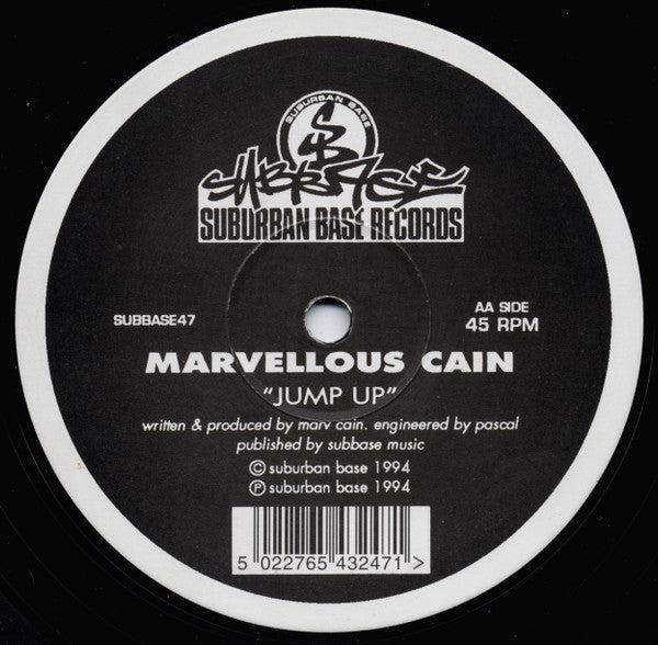 Marvellous Cain : Dub Plate Style (10")