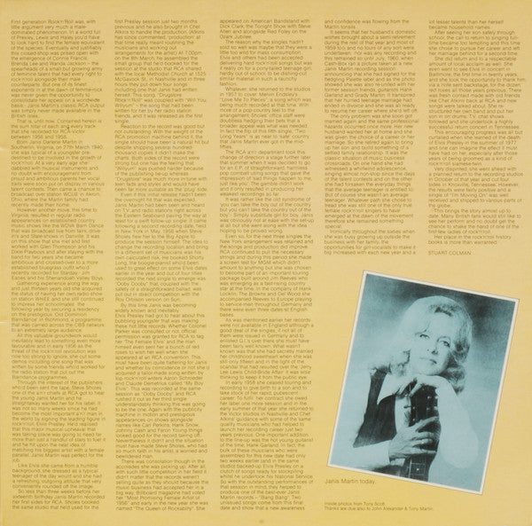 Janis Martin (2) : The Complete Janis Martin (2xLP, Comp, Gat)