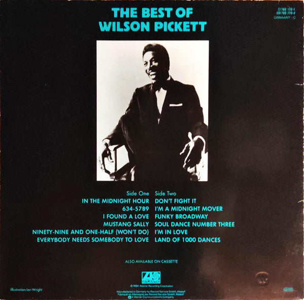 Wilson Pickett : The Best Of Wilson Pickett (LP, Comp)