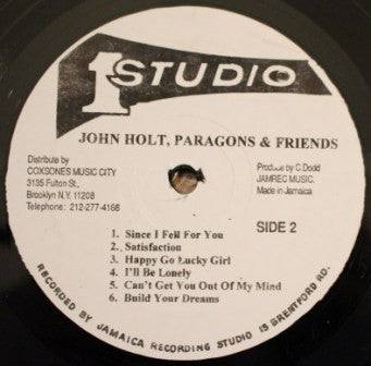 John Holt : Paragons & Friends (LP, Album, RE)