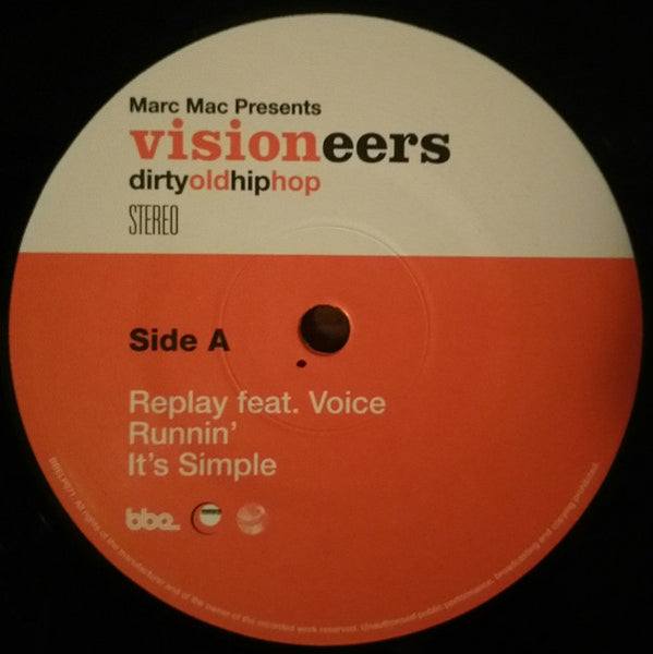 Marc Mac Presents Visioneers : Dirty Old Hip Hop (2xLP, Album)