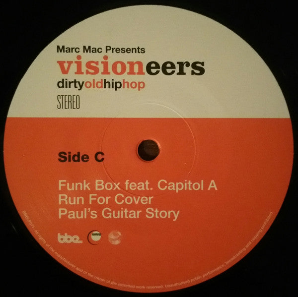 Marc Mac Presents Visioneers : Dirty Old Hip Hop (2xLP, Album)