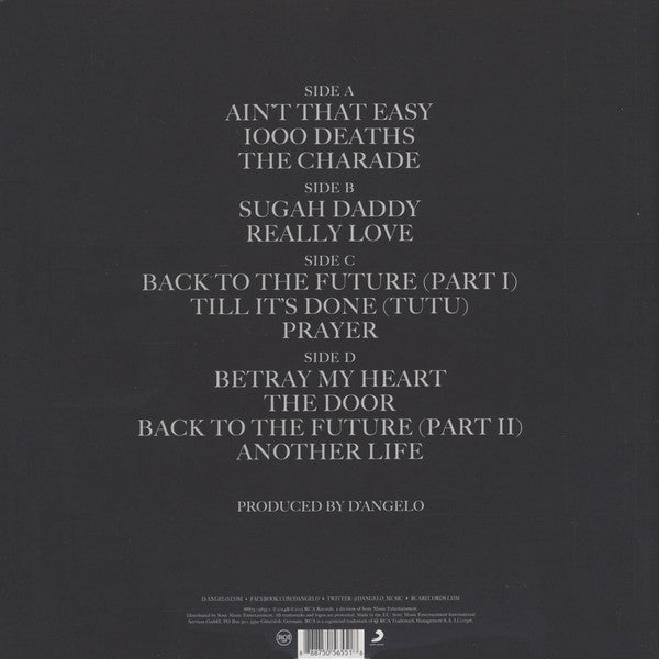 D'Angelo And The Vanguard (3) : Black Messiah (2xLP, Album, Gat)