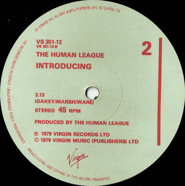 The Human League : Empire State Human (12", Single, RE)