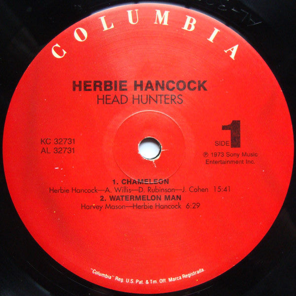 Herbie Hancock : Head Hunters (LP, Album, RE)