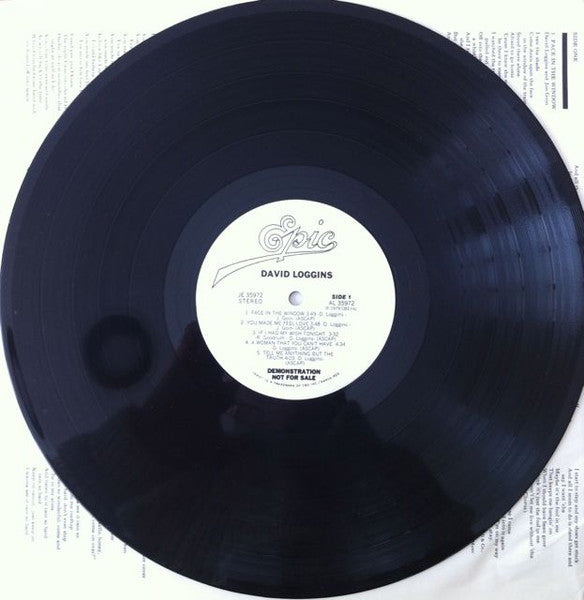 Dave Loggins : David Loggins (LP, Album, Promo)