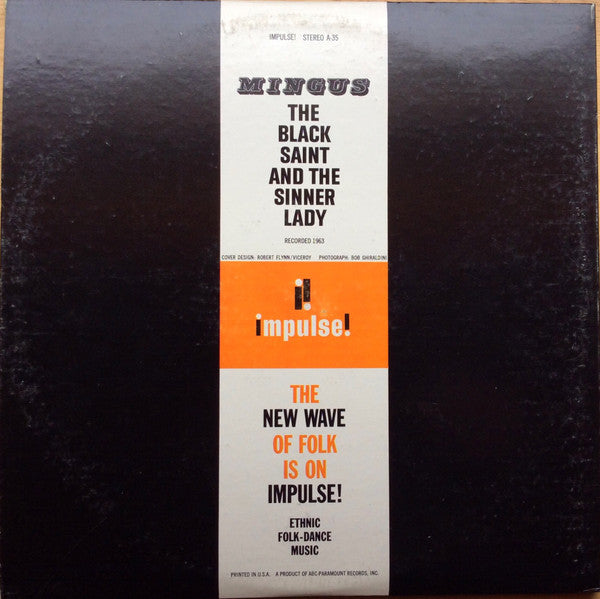 Charles Mingus : The Black Saint And The Sinner Lady (LP, Album, RE, Gat)