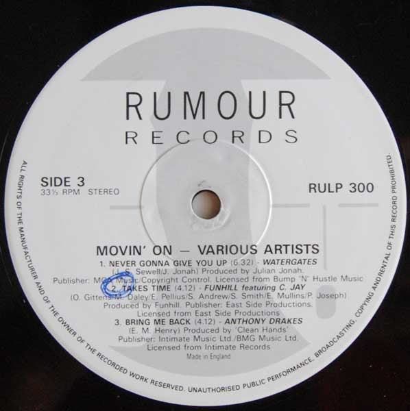 Various : Movin' On (2xLP, Comp)