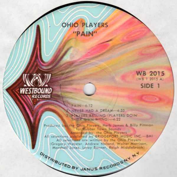 Ohio Players : Pain (LP, Album, Ivy)