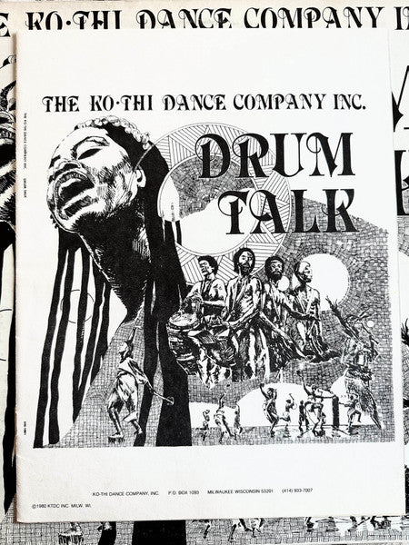 The Ko-Thi Dance Company Inc. : Drum Talk (LP, Album)