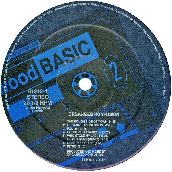 Organized Konfusion : Organized Konfusion (LP, Album)