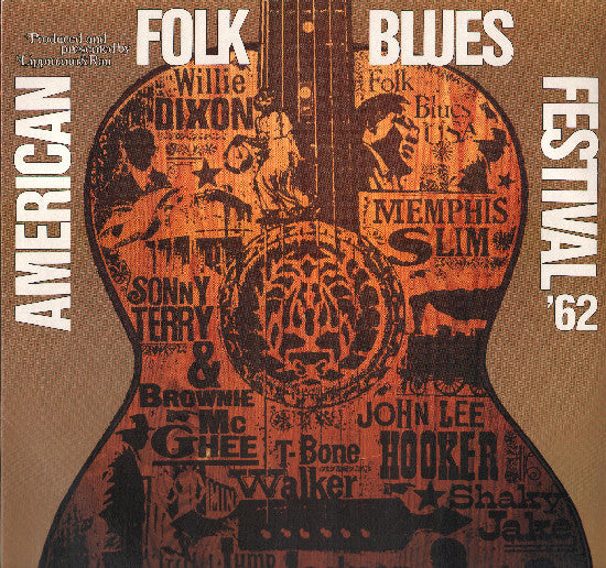 Various : American Folk Blues Festival '62 (LP, Album, RE)