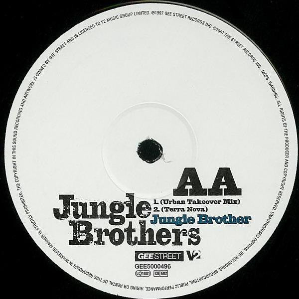 Jungle Brothers : Jungle Brother (12", Single)