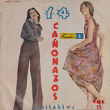 Various : 14 Cañonazos Bailables Vol 15 (LP, Comp)