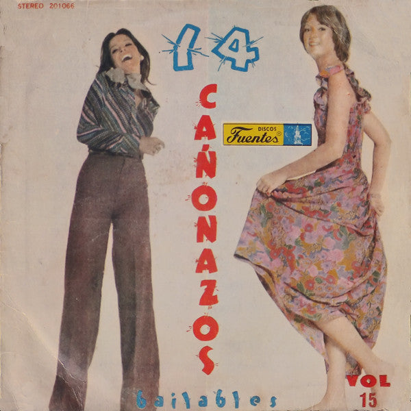 Various : 14 Cañonazos Bailables Vol 15 (LP, Comp)