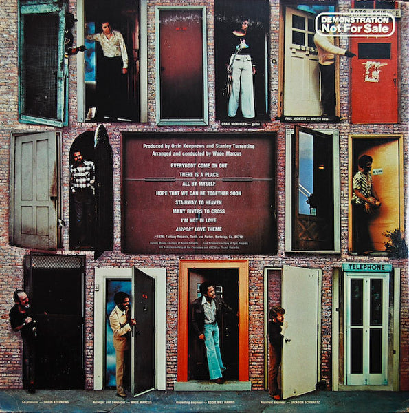 Stanley Turrentine : Everybody Come On Out (LP, Album, San)