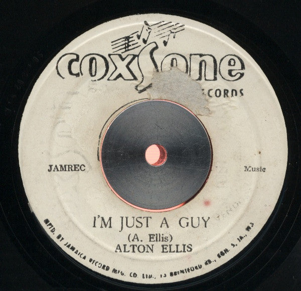 Alton Ellis / The Soul Vendors : I'm Just A Guy / Just A Bit Of Soul (7", RE)
