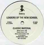 Leaders Of The New School : Classic Material / Spontaneous (12", Promo)