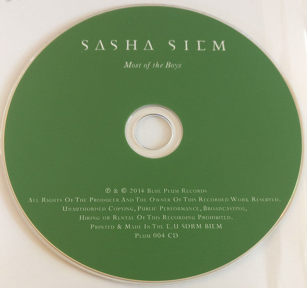 Sasha Siem : Most Of The Boys (LP, Album)