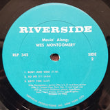 Wes Montgomery : Movin' Along (LP, Album, Mono, RP)