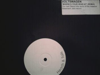 Basement Jaxx : Where's Your Head At (Voltswagen Remix) (12", S/Sided, Unofficial)
